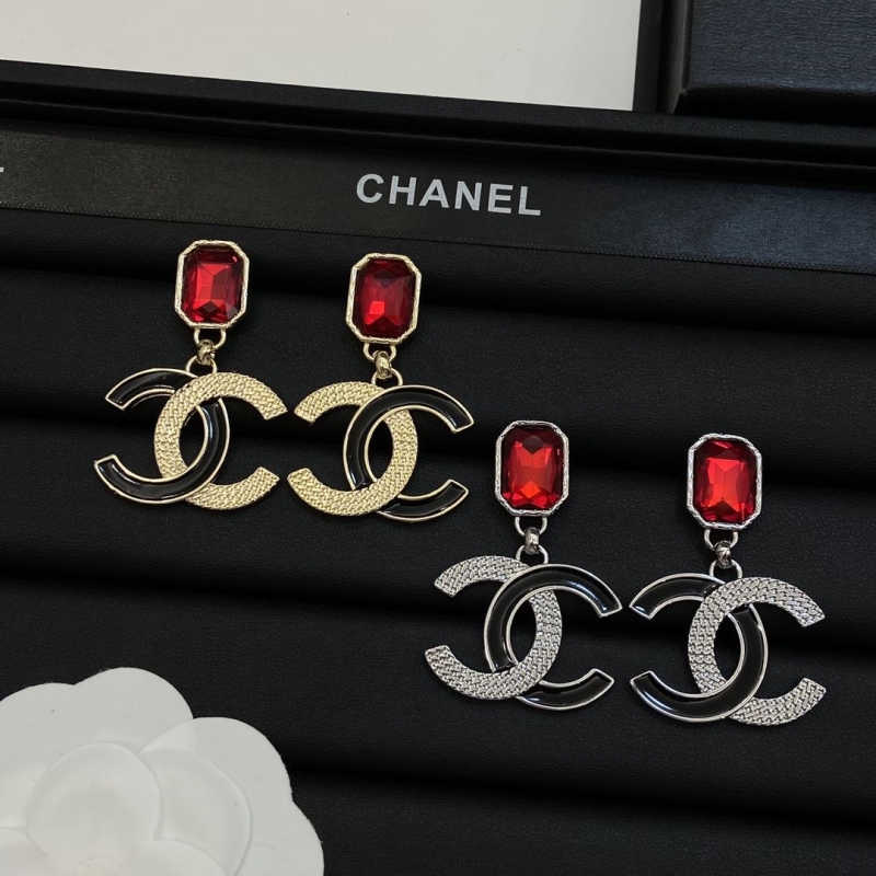 Ch*el earrings
